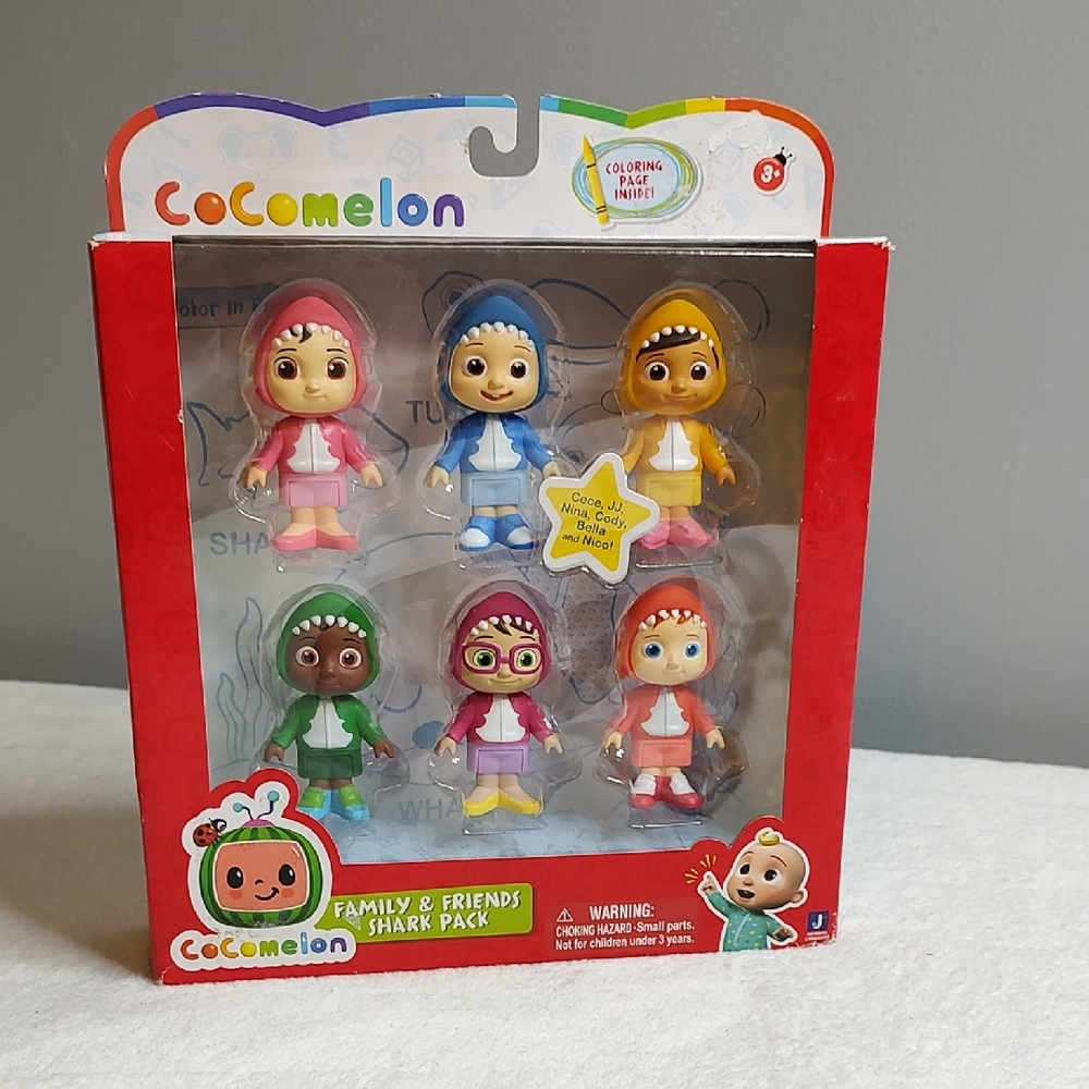 CoComelon Shark Friends Playset - Multicolor